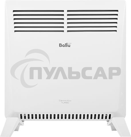Конвектор Ballu Camino Eco Turbo BEC/EMT-1000 белый, 1000 Вт, 15 м2, термостат