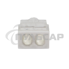 Экспресс-клемма с пастой Rexant СМК 2273-242, 2-проводная 0.5-2.5 мм², прозрачная, блистер (5 шт./уп.)