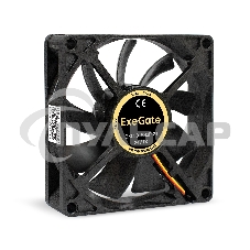 Вентилятор для корпуса ExeGate EX08015S3P-24 черный, 80 мм, 2500 об/мин, 30.1 дБ, 3 pin