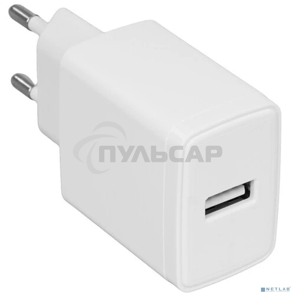 Зарядное устройство Cablexpert MP3A-PC-56, 5Вт, 1А, 1хUSB, белый, пакет