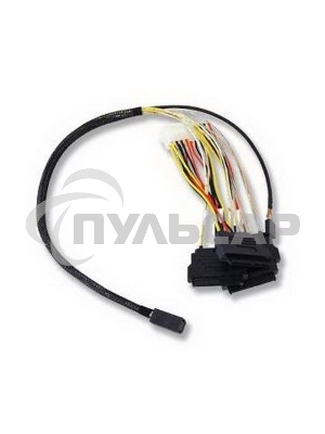 Кабель ACD-SFF8643-SAS8482SB-10M, INT, SFF8643-to-4*SFF8482+SB ( MiniSAS HD-to-SAS internal cable) 100см