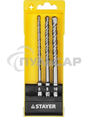 Набор буров по бетону STAYER 