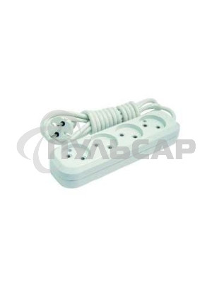 Удлинитель 4х3м без заземл. 10А IP20 Makel MGP143