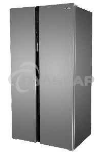 Холодильник Hyundai CS6503FV нержавеющая сталь двухкамерный инвертер 407/205л морозилка сбоку