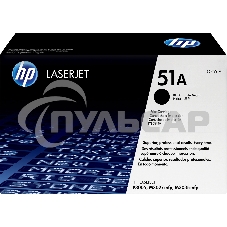 Картридж лазерный HP Q7551A черный для LJ P3005/M3035mfp/M3027mfp 6500 стр.