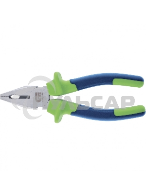Плоскогубцы СИБРТЕХ комбинированные, 160 мм, двухкомпонентные рукоятки СИБРТЕХ 17050