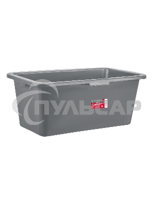 Таз прямоугольный Matrix строительный усиленный, 55 л 81471