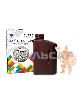 Фотополимерная водовымываемая смола NVPRINT Water Washable Resin Beige  1 кг