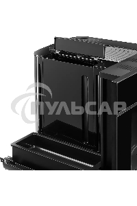 Автоматическая кофемашина Kuppersberg KCM 182 Black коллекция High-Tech,управление сенсорное,максимальное давление 20 бар,емкость для воды 1.8л, есть капучинатор,приготовление кофе автоматическое, материал панели стекло, черный