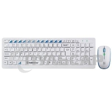 Комплект клавиатура + мышь Defender Skyline 895 Nano W (белый) Кл:104, 1000/1500/2000dpi