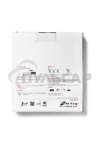 Оптический привод DVD-RW LG GP57ES40 серебристый USB внешний