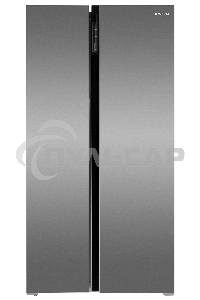 Холодильник Hyundai CS6503FV нержавеющая сталь двухкамерный инвертер 407/205л морозилка сбоку