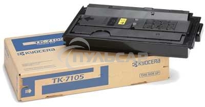 Картридж лазерный Kyocera TK-7105 (1T02P80NL0) черный для TASKalfa 3010i 20000 стр.