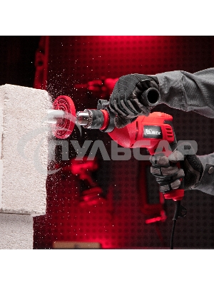 Дрель ударная MID-750, 750 Вт, 0-3000 об/мин, 0-48000 уд/мин MTX