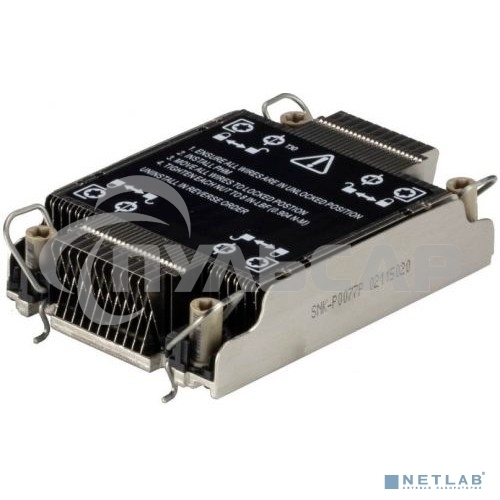 Радиатор SuperMicro 1U Passive SNK-P0077P, LGA4189, TDP 270W, Al