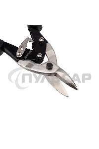 Ножницы по металлу прямые Rexant 260 мм никелированные, двухкомпонентные рукоятки