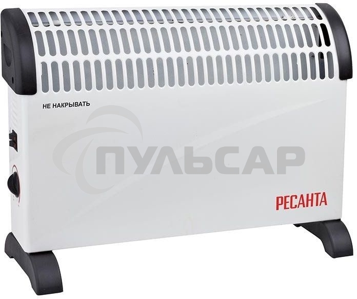 Конвектор Ресанта ОК-1500С белый, 1500 Вт, 20 м2, термостат