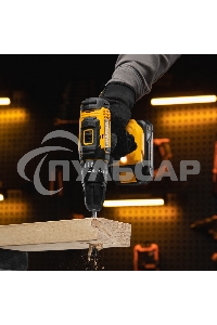 Дрель-шуруповерт Denzel CID-18-0, Аккумуляторная, 18В, Без АКБ и ЗУ, Ударная, Кейс