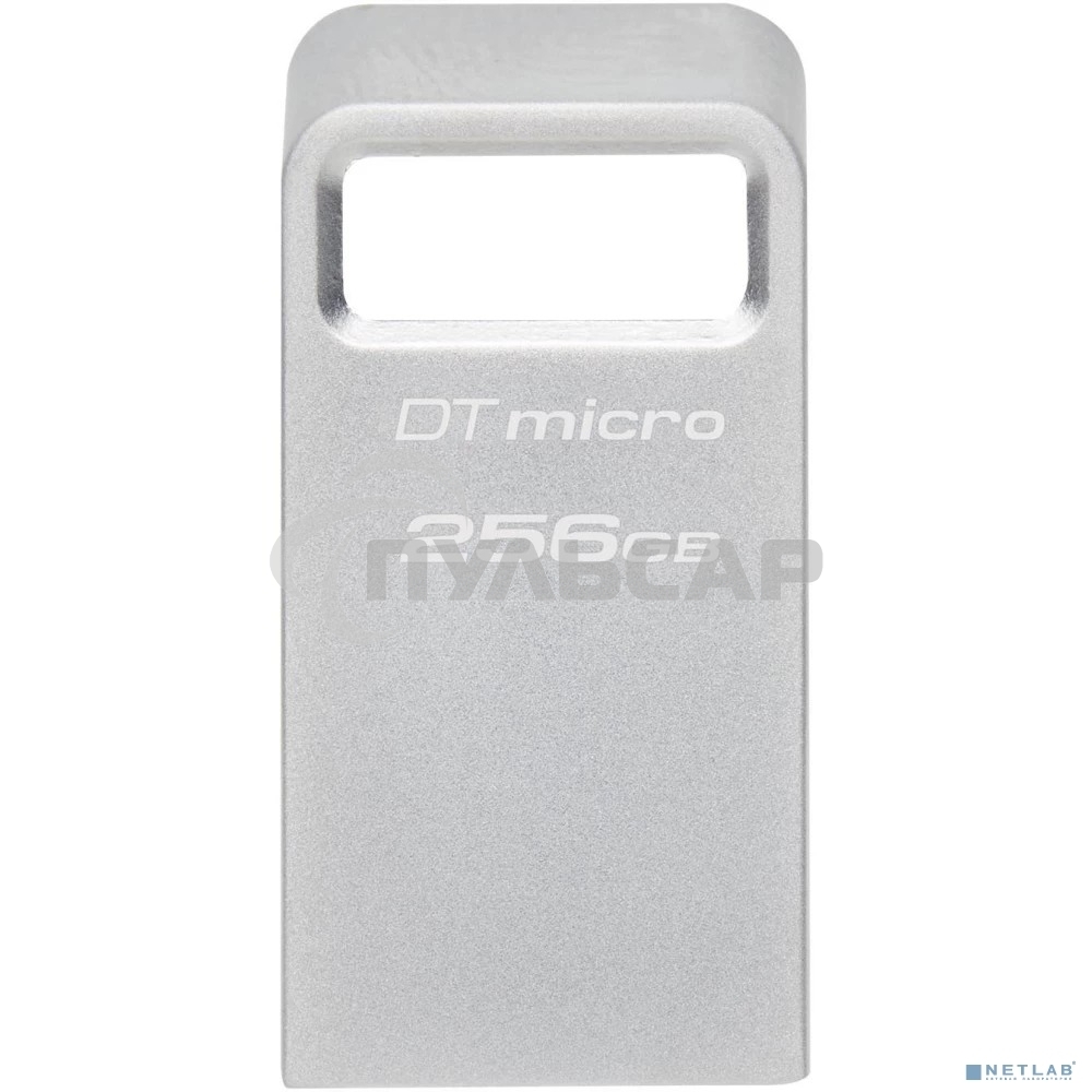 Флешка USB Kingston 256 Gb DataTraveler Micro DTMC3G2/256 Gb USB 3.0 серебристый