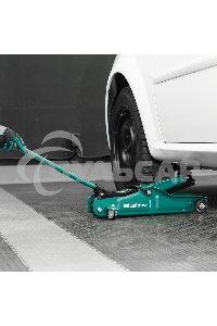 Домкрат гидравлический подкатной Сибртех 2 т, 85-330 мм, низкий подхват