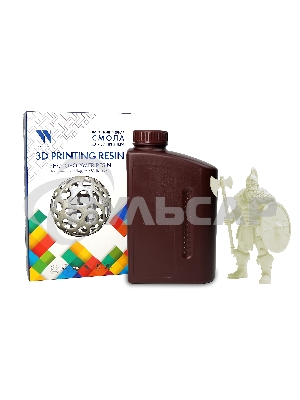 Фотополимерная водовымываемая смола NVPRINT Water Washable Resin Clear 1 кг
