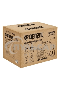 Генератор инверторный GS-3000iS, 3,0 кВт, 230 В, закрытый корпус, ручной старт DENZEL