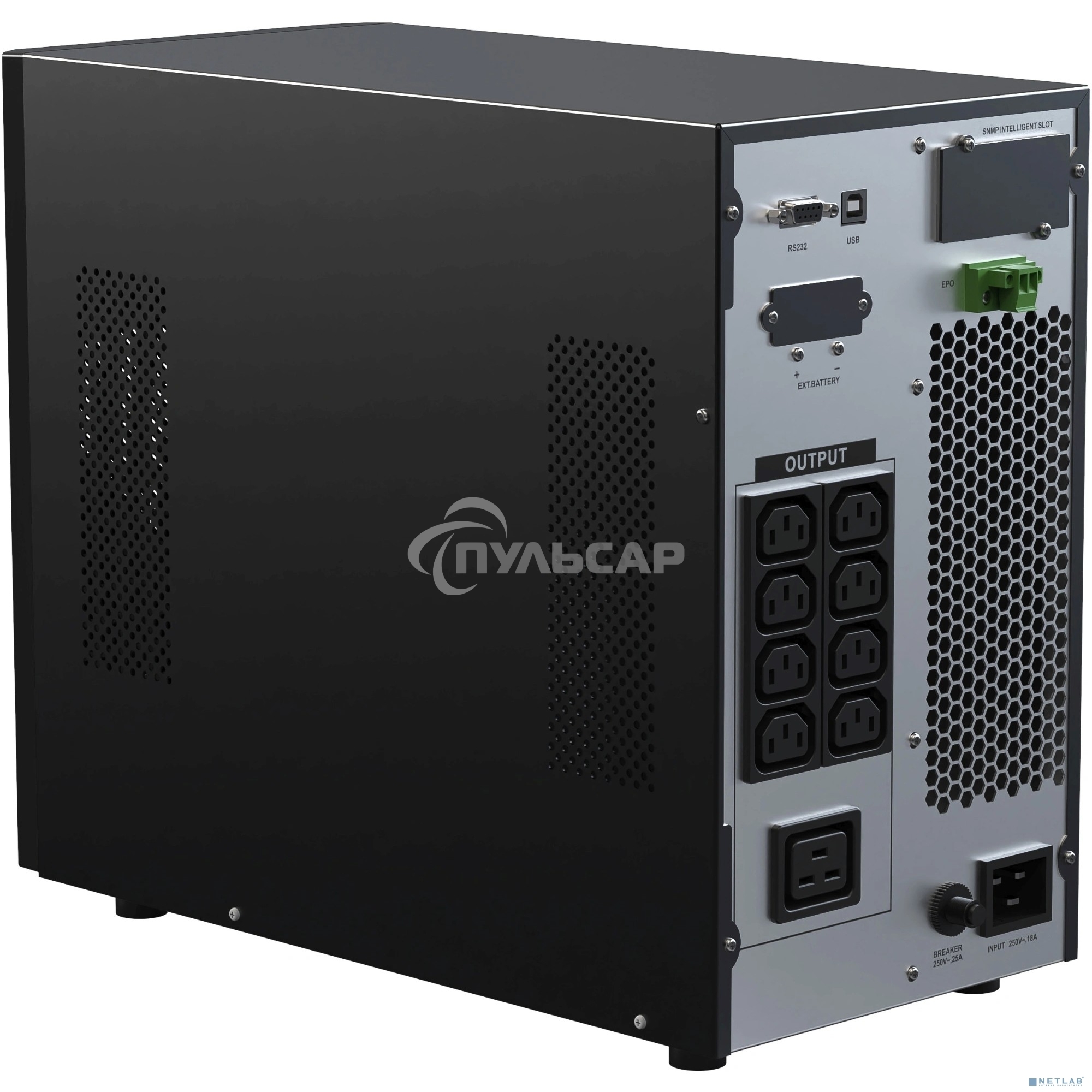 Источник бесперебойного питания Ippon Innova TAE 3000 3000Вт 3000ВА черный