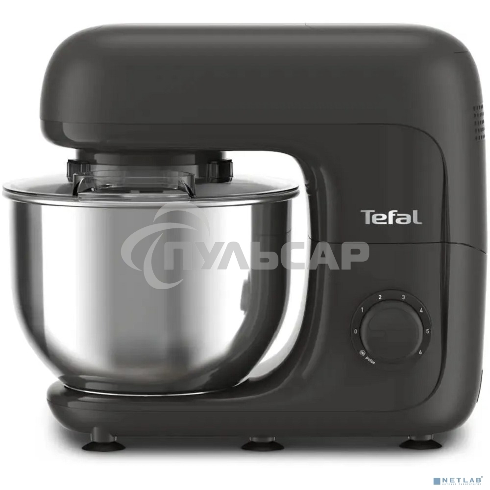 Кухонная машина Tefal Bake Essential QB161H38, черный/серебристый