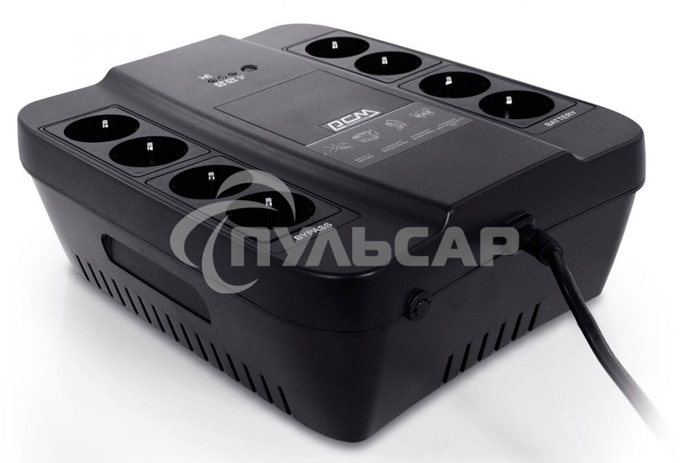 Источник бесперебойного питания Powercom Spider SPD-450N 270Вт 450ВА черный