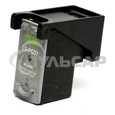 Картридж струйный Cactus CS-PG37 черный (9 мл) для Canon Pixma iP1800/iP1900/iP2500/iP2600/MP140/MP190/MP210/MP220/MP470/MX300/MX310a