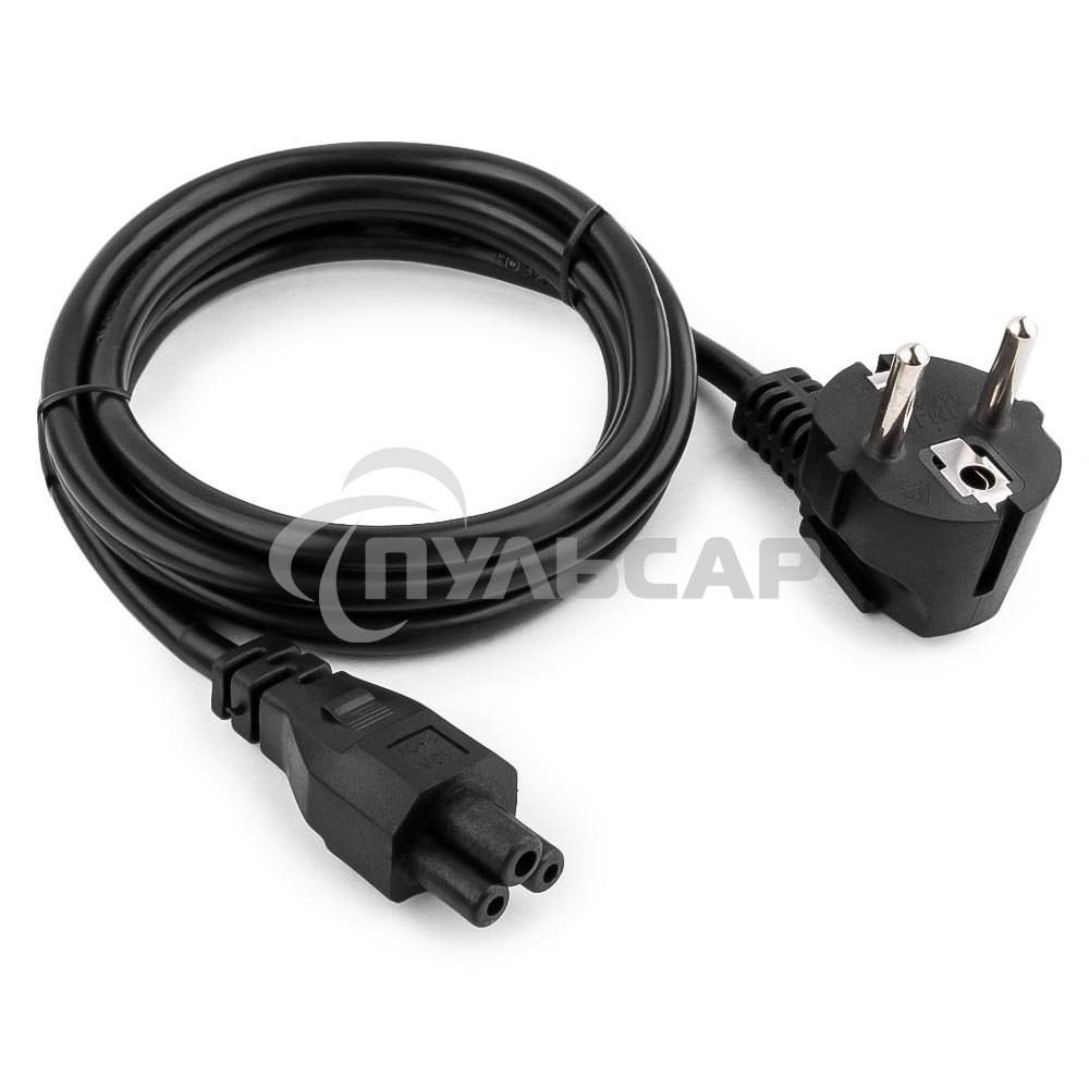 Кабель питания для ноутбуков Gembird/Cablexpert, 3м, Schuko- C5, 10А (PC-186-ML12-3M)