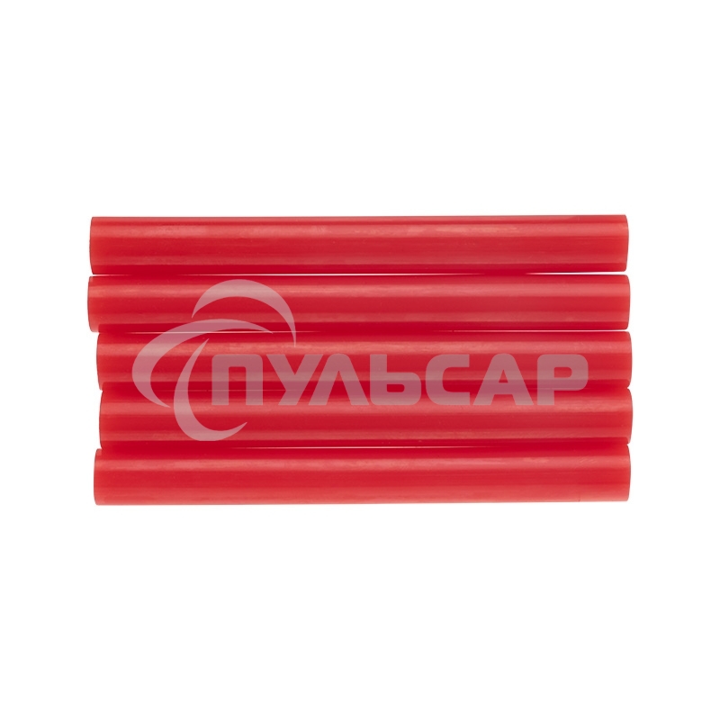 Клеевые стержни Rexant, Ø11 мм, 100 мм, красные, 6 шт., блистер
