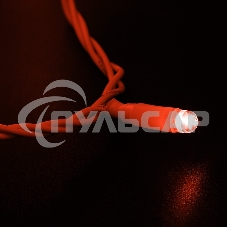 Гирлянда Neon-night Нить 10м, постоянное свечение, белый ПВХ, 230В, красный