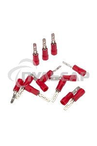 [Клеммы,сжим] Rexant (08-0311) КЛЕММА ПЛОСКАЯ изолированная (КПИ штекер - 2.8мм) 0.5-1.5мм/кв (VM1.25-110(8)) (100 шт в уп.)