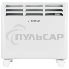 Конвектор Starwind SHV1010 белый, 1000 Вт, 15 м2, термостат