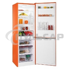 Холодильник Nordfrost NRB 152 Or оранжевый двухкамерный 205/115л морозилка снизу