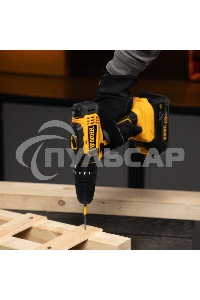 Дрель-шуруповерт Denzel CID-18-0, Аккумуляторная, 18В, Без АКБ и ЗУ, Ударная, Кейс