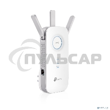 Повторитель беспроводного сигнала TP-Link SOHO RE450 10/100/1000BASE-TX/Wi-Fi белый поставляется без кабеля RJ-45