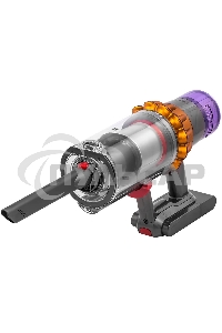 Пылесос вертикальный Dyson V15 Detect Absolute (SV47) желтый/никель, питание от аккумулятора, 220 Вт, уборка сухая, пылесборник 0.76 л, работа от АКБ max - 60 мин