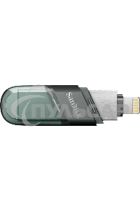 Флешка USB Sandisk 128 Gb iXpand Flip SDIX90N-128G-GN6NE USB3.1 зеленый/серебристый