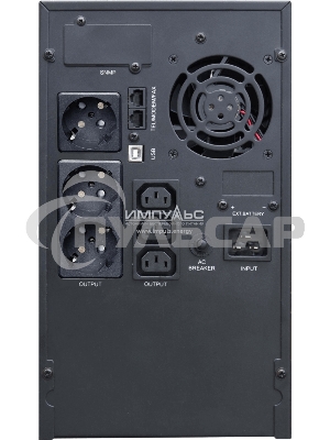 Источник бесперебойного питания Импульс Интерактивная, 3000 ВА / 2400 Вт, Tower, IEC + Schuko, LCD, USB, SmartSlot