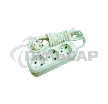 Удлинитель 3 гн 3 м с\з Makel MGP133