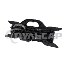 Удлинитель-шнур на рамке PROconnect ПВС 2х0.75, 20 м, б/з, 6 А, 1300 Вт, IP20, черный (Сделано в России)