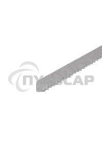 Пилка для электролобзика по металлу KRANZ T118B 76 мм 12 зубьев на дюйм 3-6 мм (2 шт./уп.)