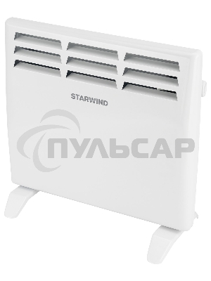 Конвектор Starwind SHV1010 белый, 1000 Вт, 15 м2, термостат