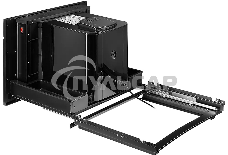 Автоматическая кофемашина Kuppersberg KCM 182 Black коллекция High-Tech,управление сенсорное,максимальное давление 20 бар,емкость для воды 1.8л, есть капучинатор,приготовление кофе автоматическое, материал панели стекло, черный