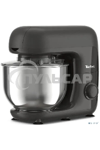 Кухонная машина Tefal Bake Essential QB161H38, черный/серебристый