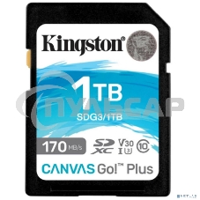 Карта памяти Kingston 1Tb SDXC Canvas Go Plus 170R C10 UHS-I U3 V30/ Kingston 1Tb SDXC Canvas Go Plus 170R C10 UHS-I U3 V30