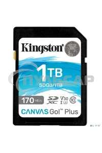 Карта памяти Kingston 1Tb SDXC Canvas Go Plus 170R C10 UHS-I U3 V30/ Kingston 1Tb SDXC Canvas Go Plus 170R C10 UHS-I U3 V30