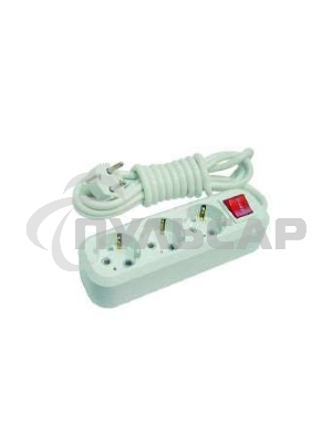 Удлинитель Makel MGP213 3 гн 3 м с\з вкл.